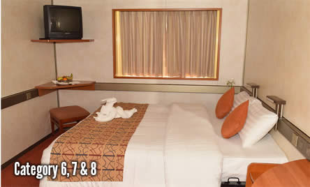 2 night Bahamas cruise bedrooms category 6,7 snd 8