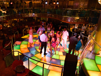 Dancing on the Regal Bahama Cruise